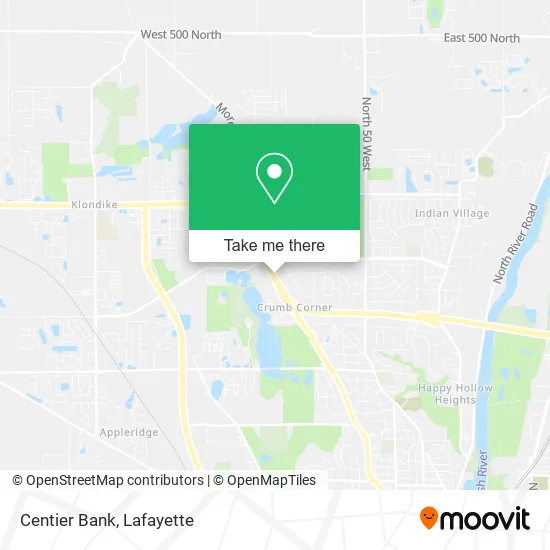 Centier Bank map