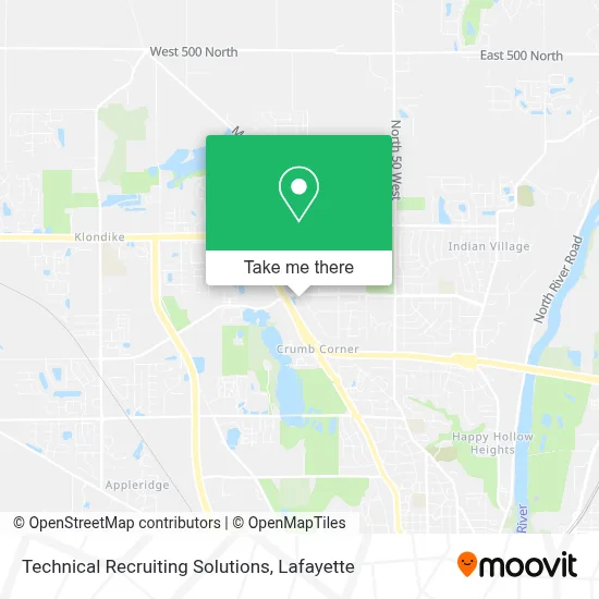 Technical Recruiting Solutions map