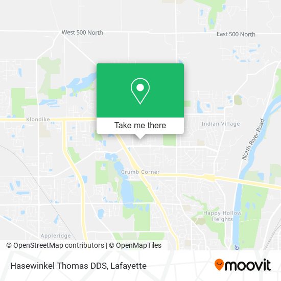 Hasewinkel Thomas DDS map