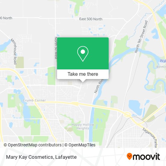 Mary Kay Cosmetics map