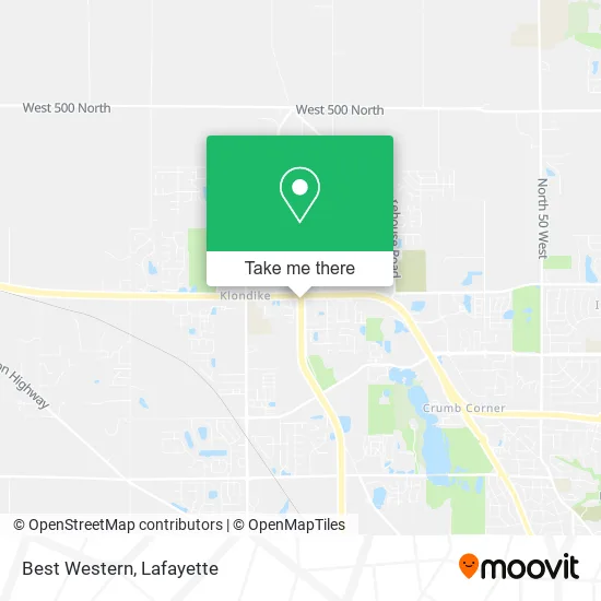Best Western map