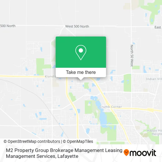 Mapa de M2 Property Group Brokerage Management Leasing Management Services