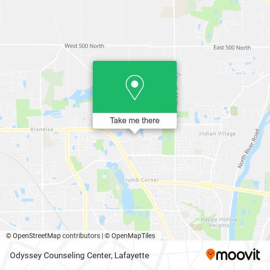 Odyssey Counseling Center map