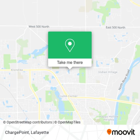 ChargePoint map