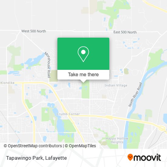 Tapawingo Park map