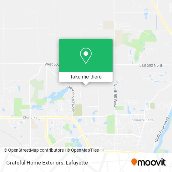 Grateful Home Exteriors map