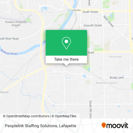 Mapa de Peoplelink Staffing Solutions