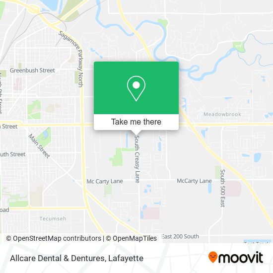 Allcare Dental & Dentures map
