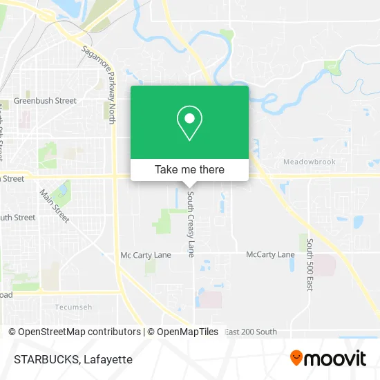 STARBUCKS map