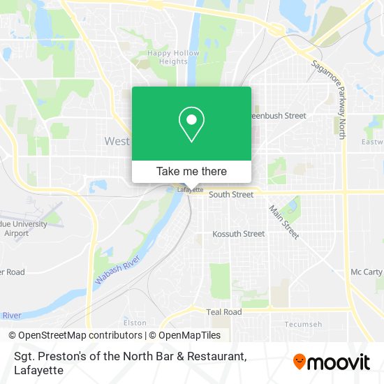 Sgt. Preston's of the North Bar & Restaurant map
