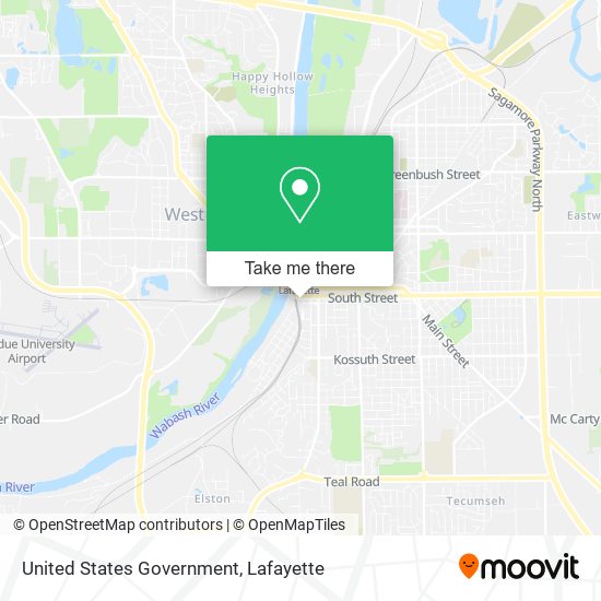 United States Government map