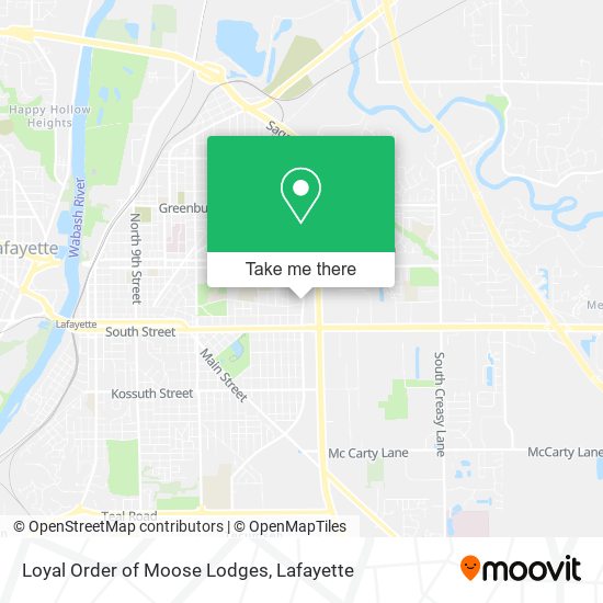 Loyal Order of Moose Lodges map