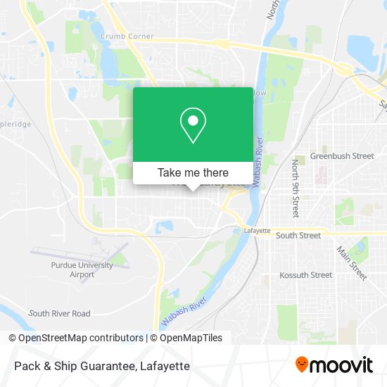 Pack & Ship Guarantee map