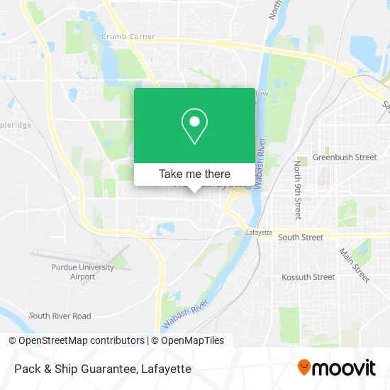 Pack & Ship Guarantee map