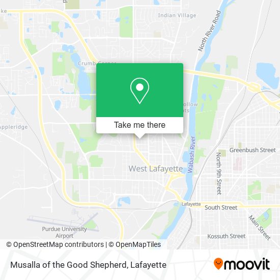 Mapa de Musalla of the Good Shepherd