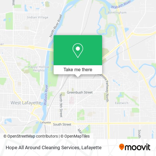 Mapa de Hope All Around Cleaning Services