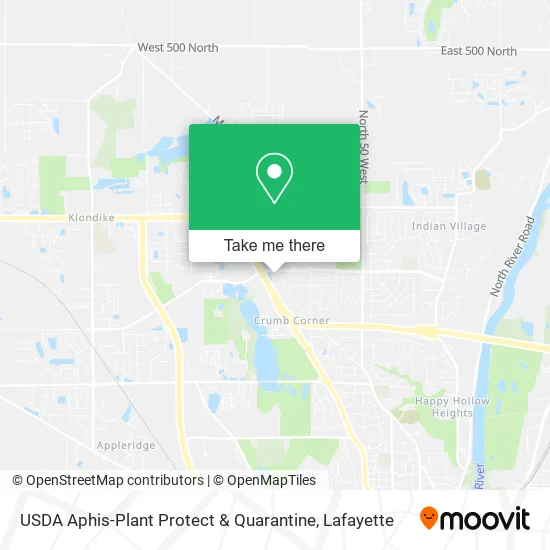 Mapa de USDA Aphis-Plant Protect & Quarantine