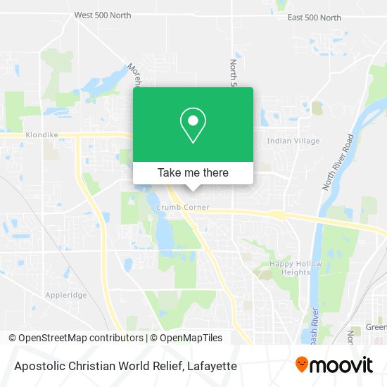 Apostolic Christian World Relief map