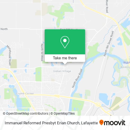 Mapa de Immanuel Reformed Presbyt Erian Church