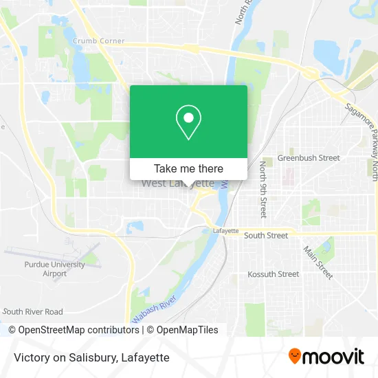 Victory on Salisbury map
