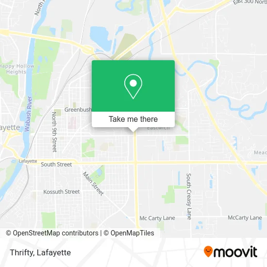 Thrifty map