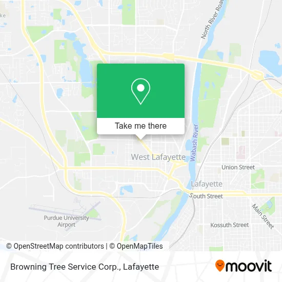 Browning Tree Service Corp. map