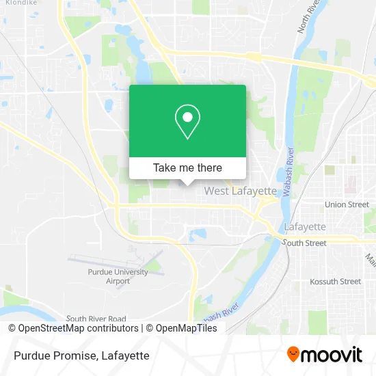Purdue Promise map