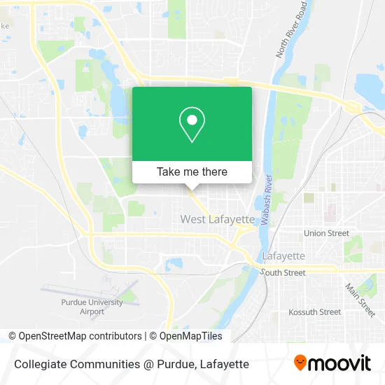 Collegiate Communities @ Purdue map
