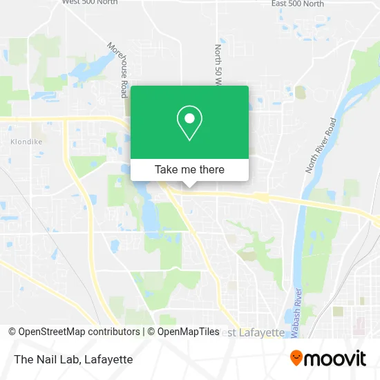 The Nail Lab map