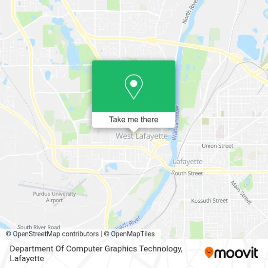 Department Of Computer Graphics Technology map