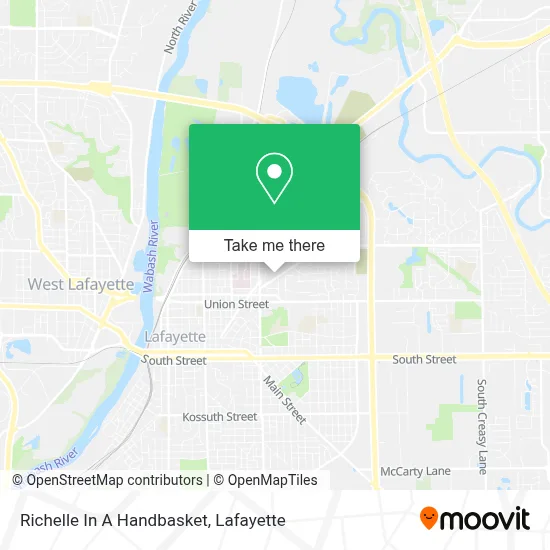 Richelle In A Handbasket map