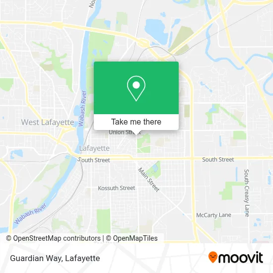 Guardian Way map