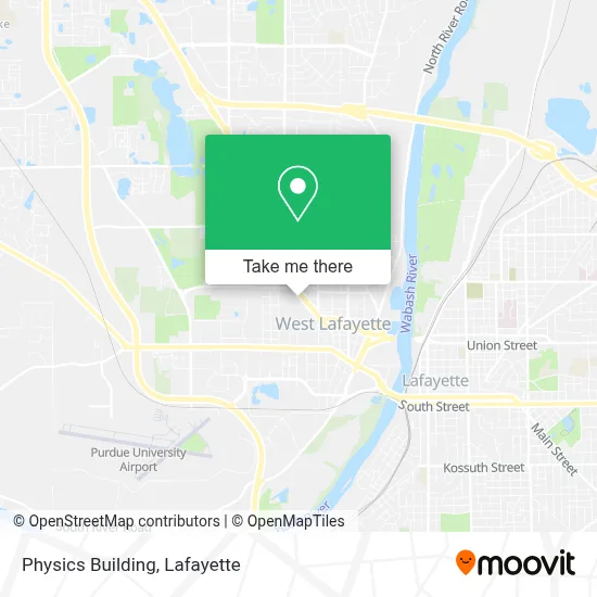 Physics Building map