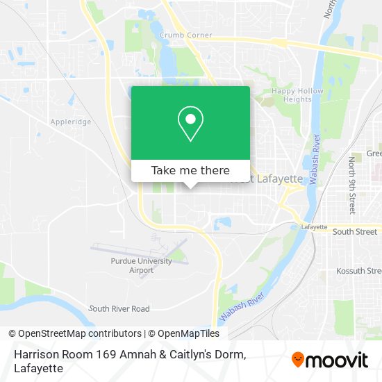 Harrison Room 169 Amnah & Caitlyn's Dorm map