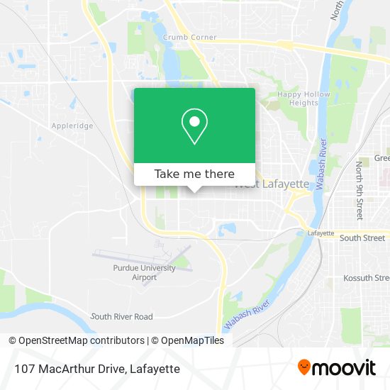 107 MacArthur Drive map