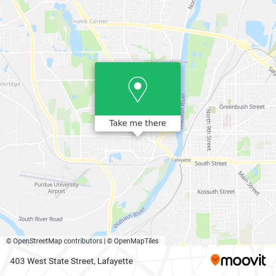 403 West State Street map