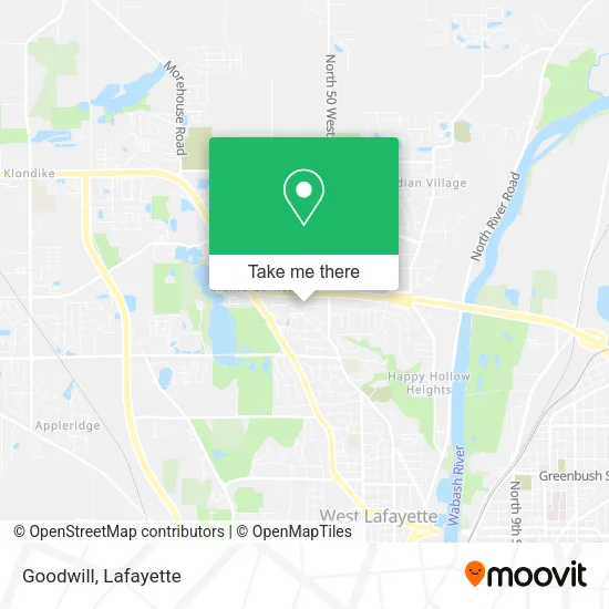 Goodwill map