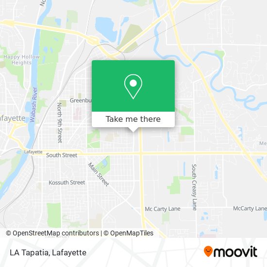 LA Tapatia map