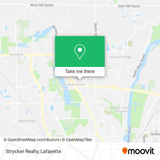 Mapa de Strycker Realty
