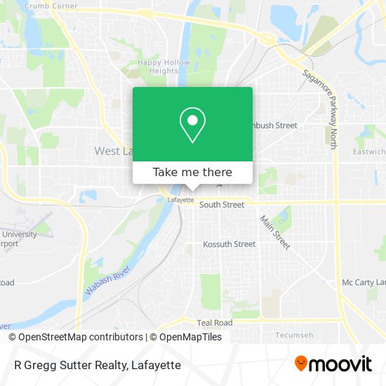 Mapa de R Gregg Sutter Realty