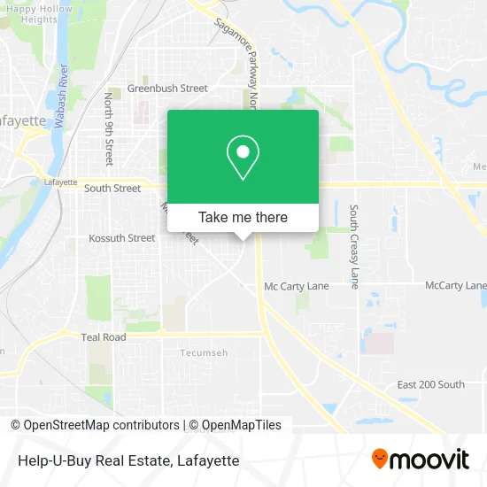 Help-U-Buy Real Estate map