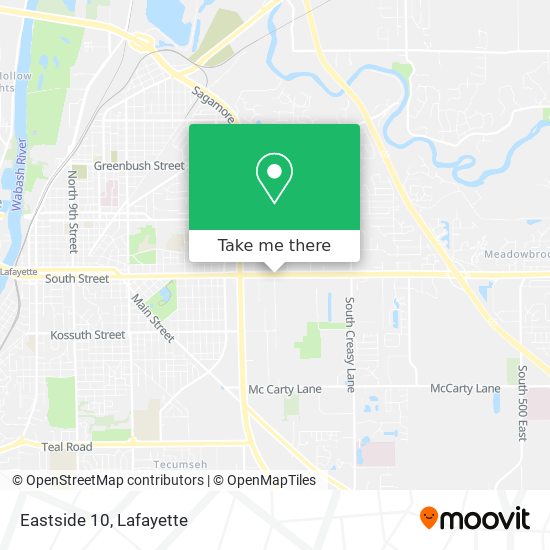 Eastside 10 map