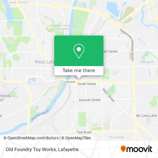 Mapa de Old Foundry Toy Works
