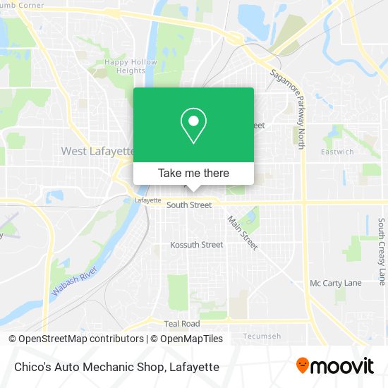 Chico's Auto Mechanic Shop map