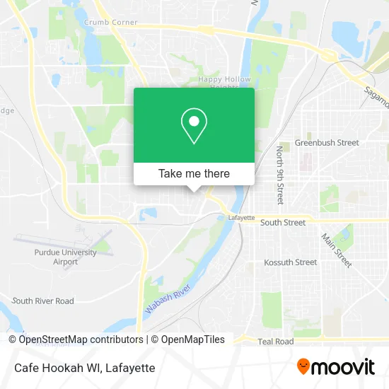 Cafe Hookah Wl map