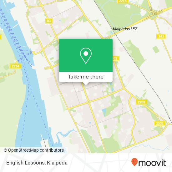 English Lessons map