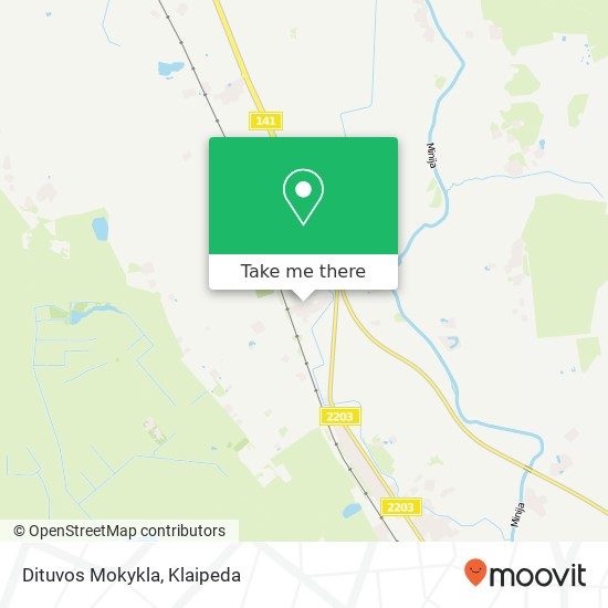 Dituvos Mokykla map