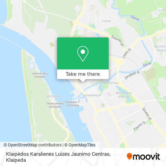 Klaipėdos Karalienės Luizės Jaunimo Centras map