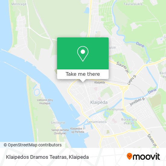 Klaipėdos Dramos Teatras map