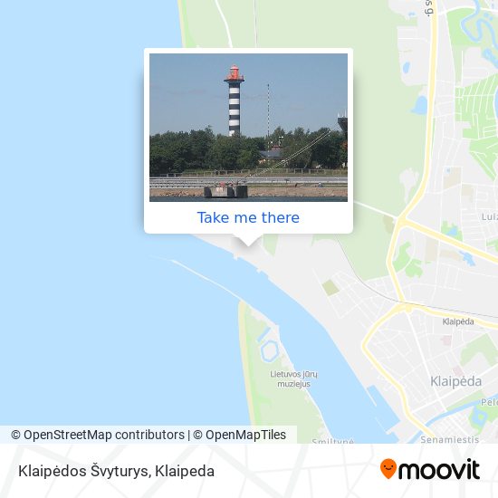 Klaipėdos Švyturys map